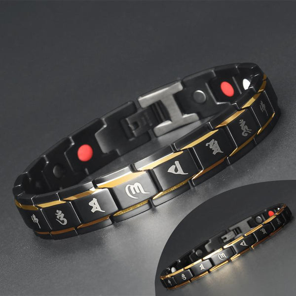 Zen&Spirit Germanium Titanium Bracelet - Magnetic Wellness Bracelet