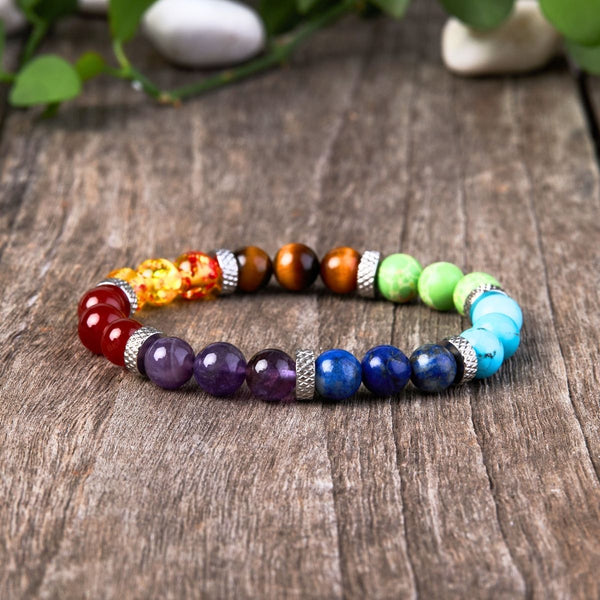 Zen&Spirit 7 Chakra Stones Bracelet