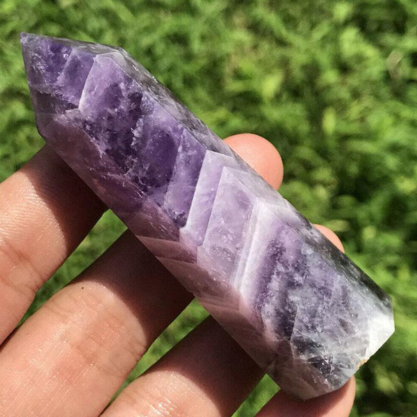 Zen&Spirit Amethyst Crystal Wand - Crown Chakra Healing