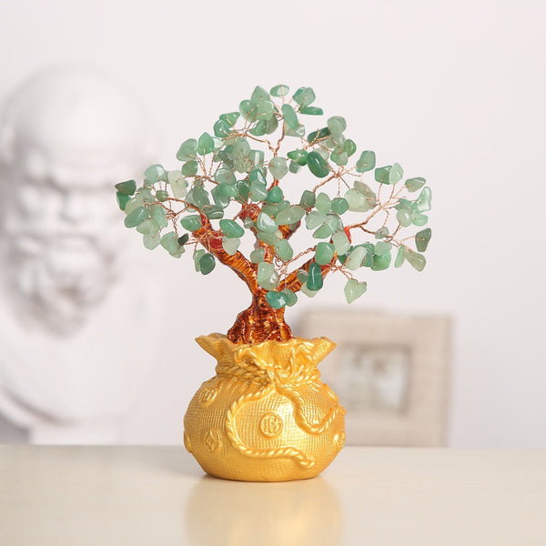 Zen&Spirit Green Aventurine Feng Shui Money Tree