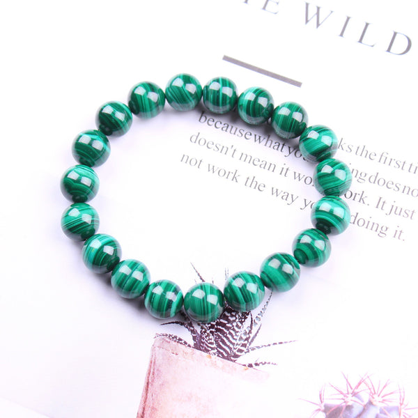 Zen&Spirit Green Malachite Transformation Bracelet - For Positive Change