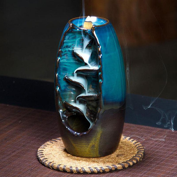 Zen&Spirit Smoke Waterfall Cone Incense Burner