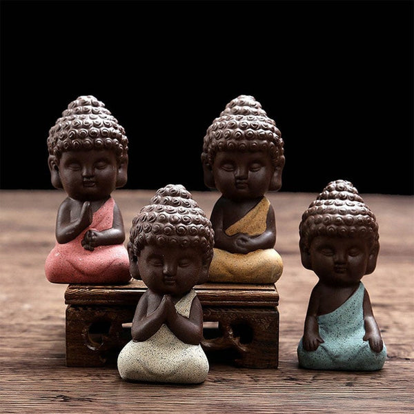 Zen&Spirit The 4 Noble Truths Figurines - Mini Buddha