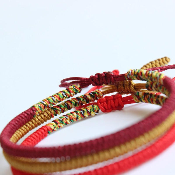 Zen&Spirit Tibetan Handmade Knot Bracelets - For Security