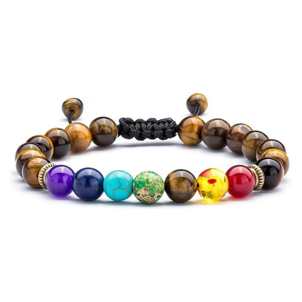 Pulsera de ojo de tigre para chakras: protección y equilibrio